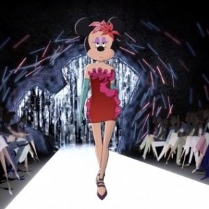 Disney Barney's Vidéo Mode Minnie rêve de Fashion Week Paris et de Mode
