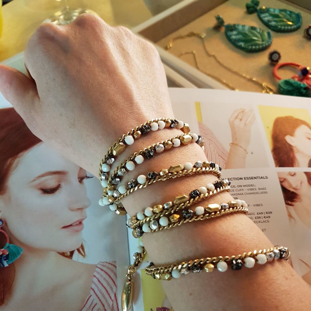 Collier Zoé Lariat Hématite Stella and Dot