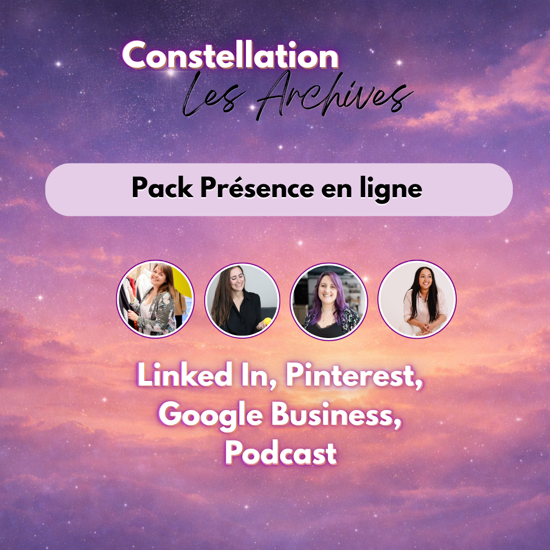 Pack Présence en Ligne Pack Présence en Ligne